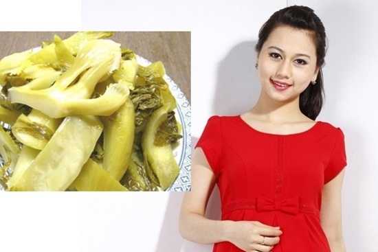 Bà bầu không nên ăn dưa muối